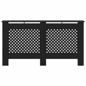 Κάλυμμα Καλοριφέρ Μαύρο 152 x 19 x 81,5 εκ. από MDF - PAKOBAZAAR