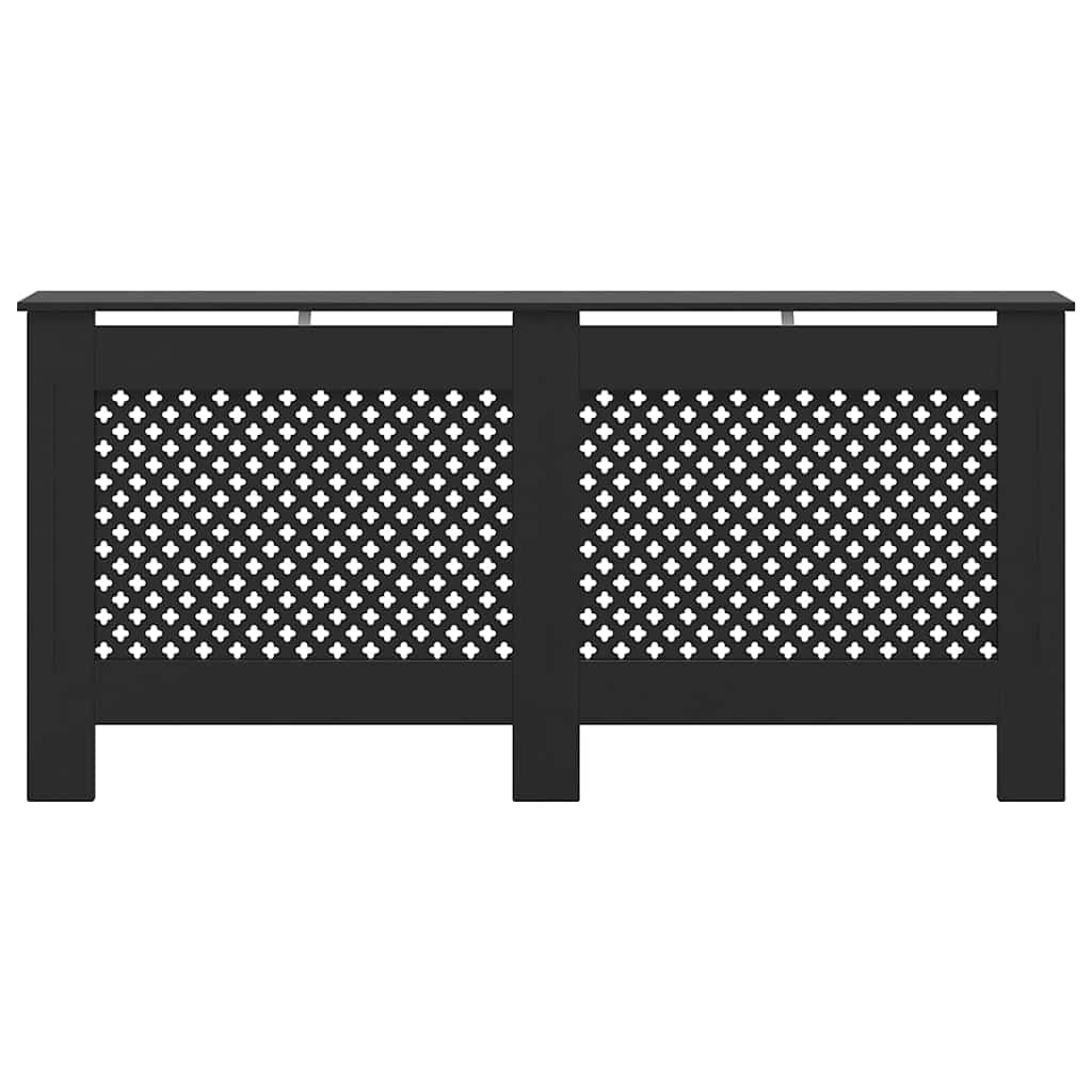 Κάλυμμα Καλοριφέρ Μαύρο 172 x 19 x 81,5 εκ. από MDF - PAKOBAZAAR