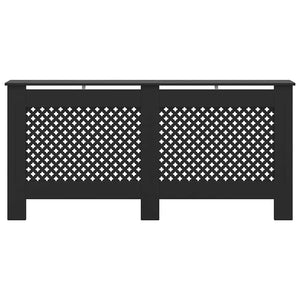 Κάλυμμα Καλοριφέρ Μαύρο 172 x 19 x 81,5 εκ. από MDF - PAKOBAZAAR