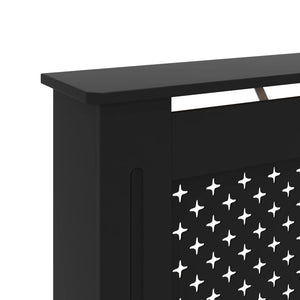 Κάλυμμα Καλοριφέρ Μαύρο 172 x 19 x 81,5 εκ. από MDF - PAKOBAZAAR