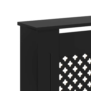 Κάλυμμα Καλοριφέρ Μαύρο 172 x 19 x 81,5 εκ. από MDF - PAKOBAZAAR