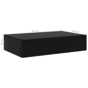 Κάλυμμα Επίπλων Κήπου με 12 Κρίκους 325 x 205x 70 εκ.