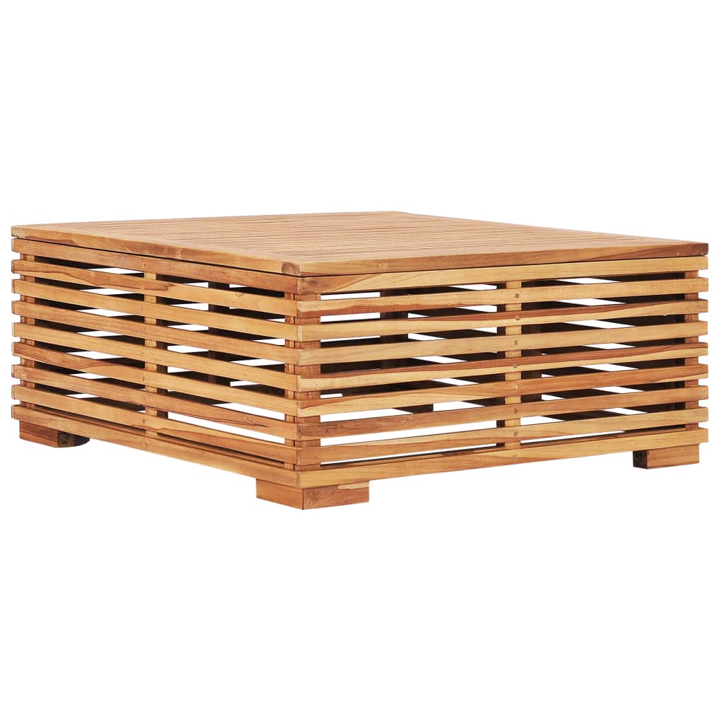 Τραπεζάκι Κήπου 69,5 x 69,5 x 31 εκ. από Μασίφ Ξύλο Teak
