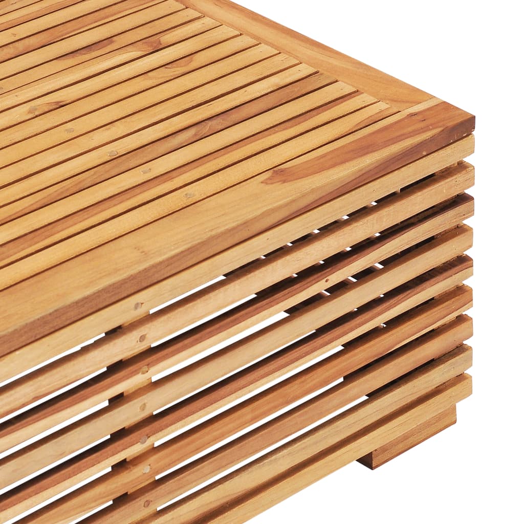 Τραπεζάκι Κήπου 69,5 x 69,5 x 31 εκ. από Μασίφ Ξύλο Teak