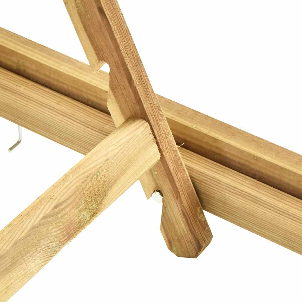 Ξαπλώστρα από Εμποτισμένο Ξύλο Πεύκου - Pakobazaar