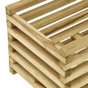 Ζαρντινιέρα Υπερυψωμένη 120x40x38,5 εκ. Εμποτισμένο Ξύλο Πεύκου