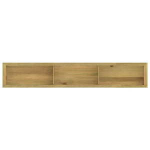 Υπερυψωμένη Γλάστρα 291 x 50 x 50 εκ. Εμποτισμένο Ξύλο Πεύκου - Pakobazaar
