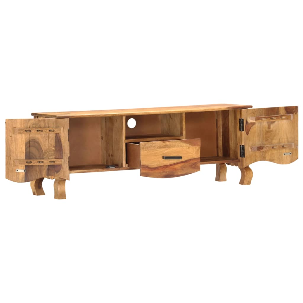 Έπιπλο Τηλεόρασης 115x30x42 εκ. από Μασίφ Ξύλο - Pakobazaar