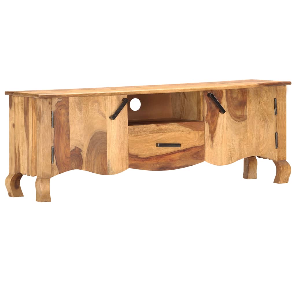 Έπιπλο Τηλεόρασης 115x30x42 εκ. από Μασίφ Ξύλο - Pakobazaar