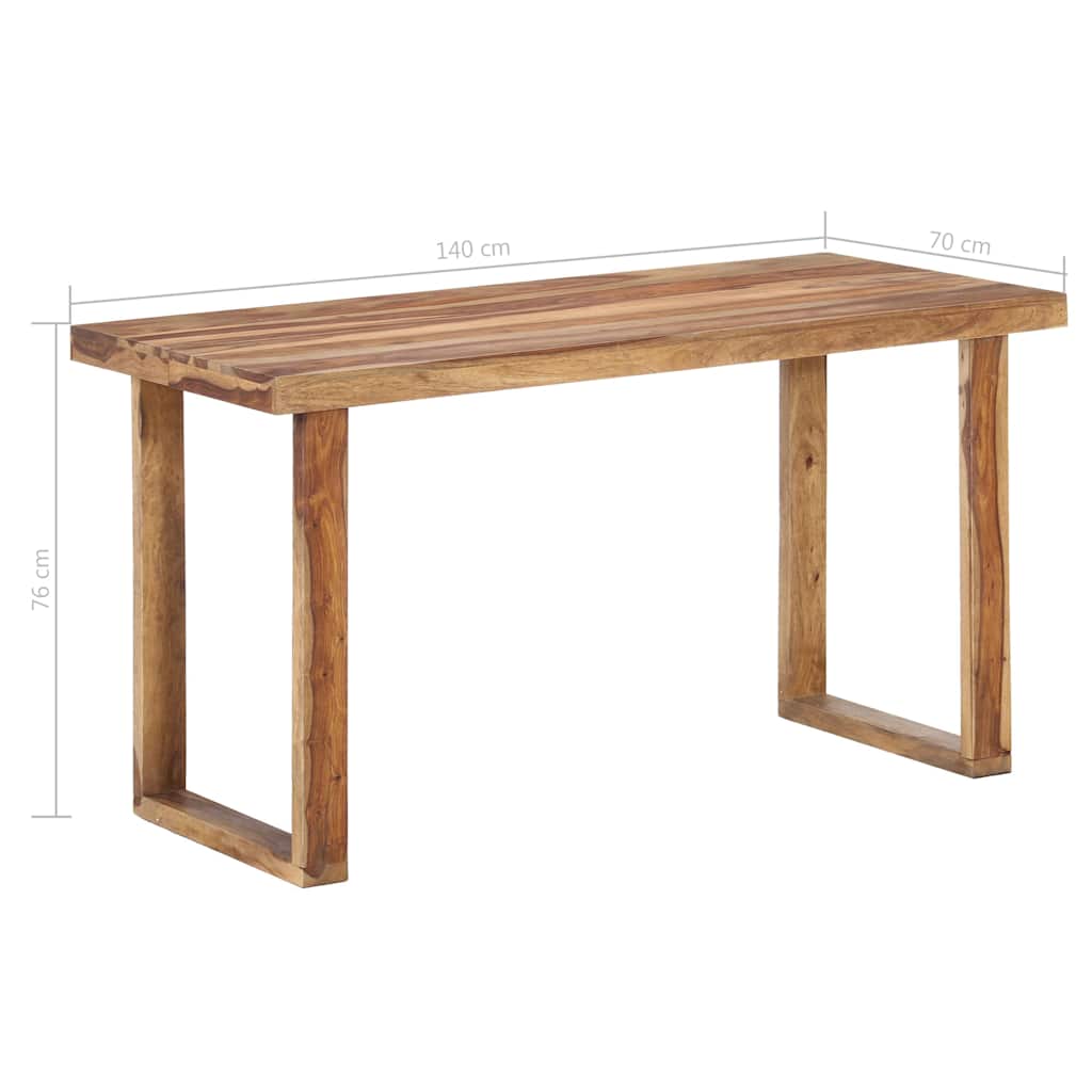 Τραπεζαρία 140 x 70 x 76 εκ. από Μασίφ Ξύλο Ακακίας - Pakobazaar