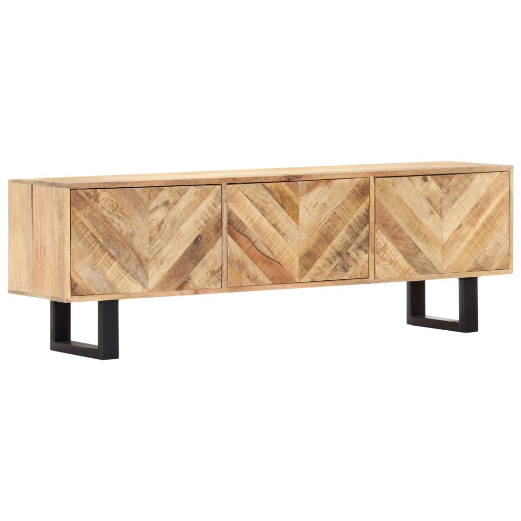 Έπιπλο Τηλεόρασης 140 x 30 x 45 εκ. από Μασίφ Ξύλο Μάνγκο