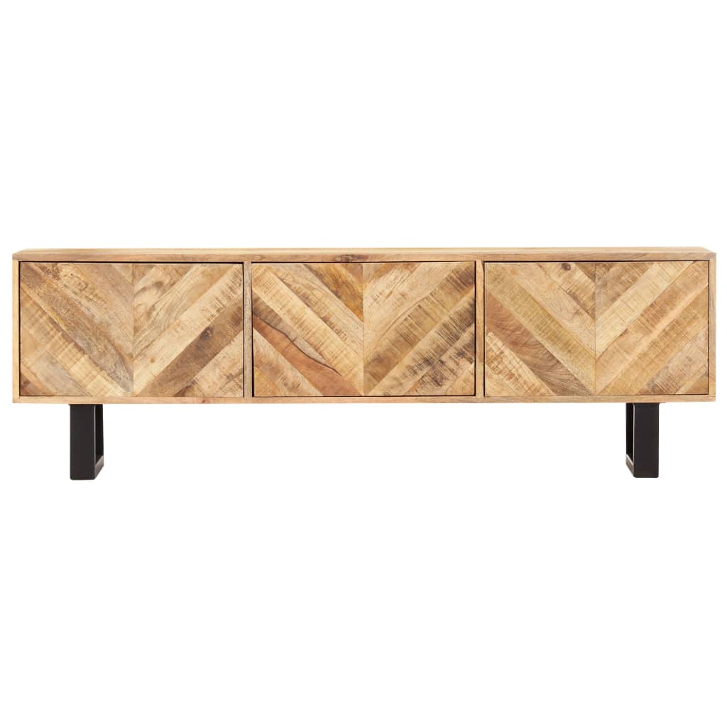Έπιπλο Τηλεόρασης 140 x 30 x 45 εκ. από Μασίφ Ξύλο Μάνγκο