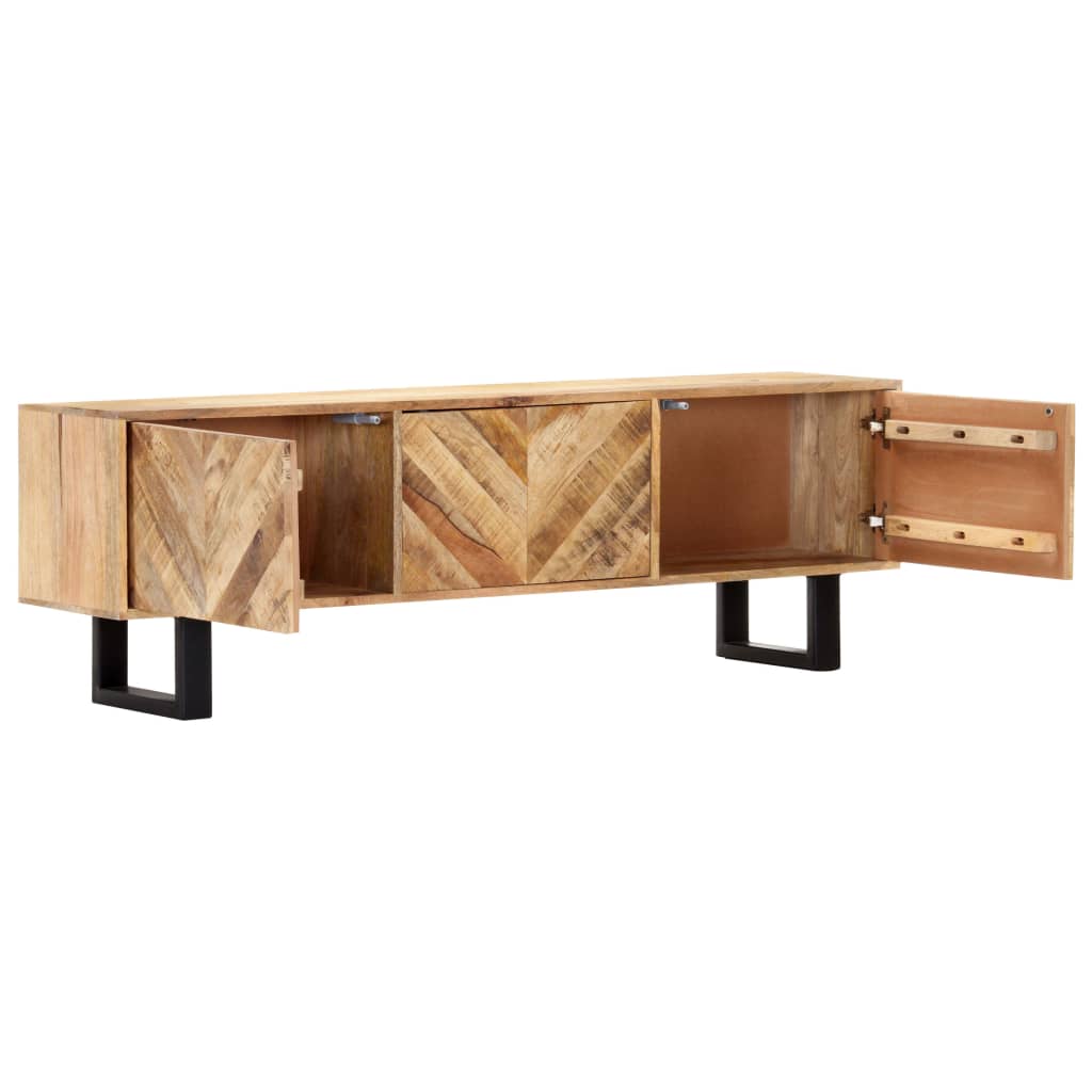 Έπιπλο Τηλεόρασης 140 x 30 x 45 εκ. από Μασίφ Ξύλο Μάνγκο
