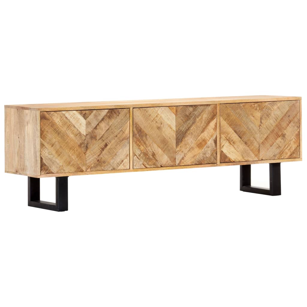 Έπιπλο Τηλεόρασης 140 x 30 x 45 εκ. από Μασίφ Ξύλο Μάνγκο