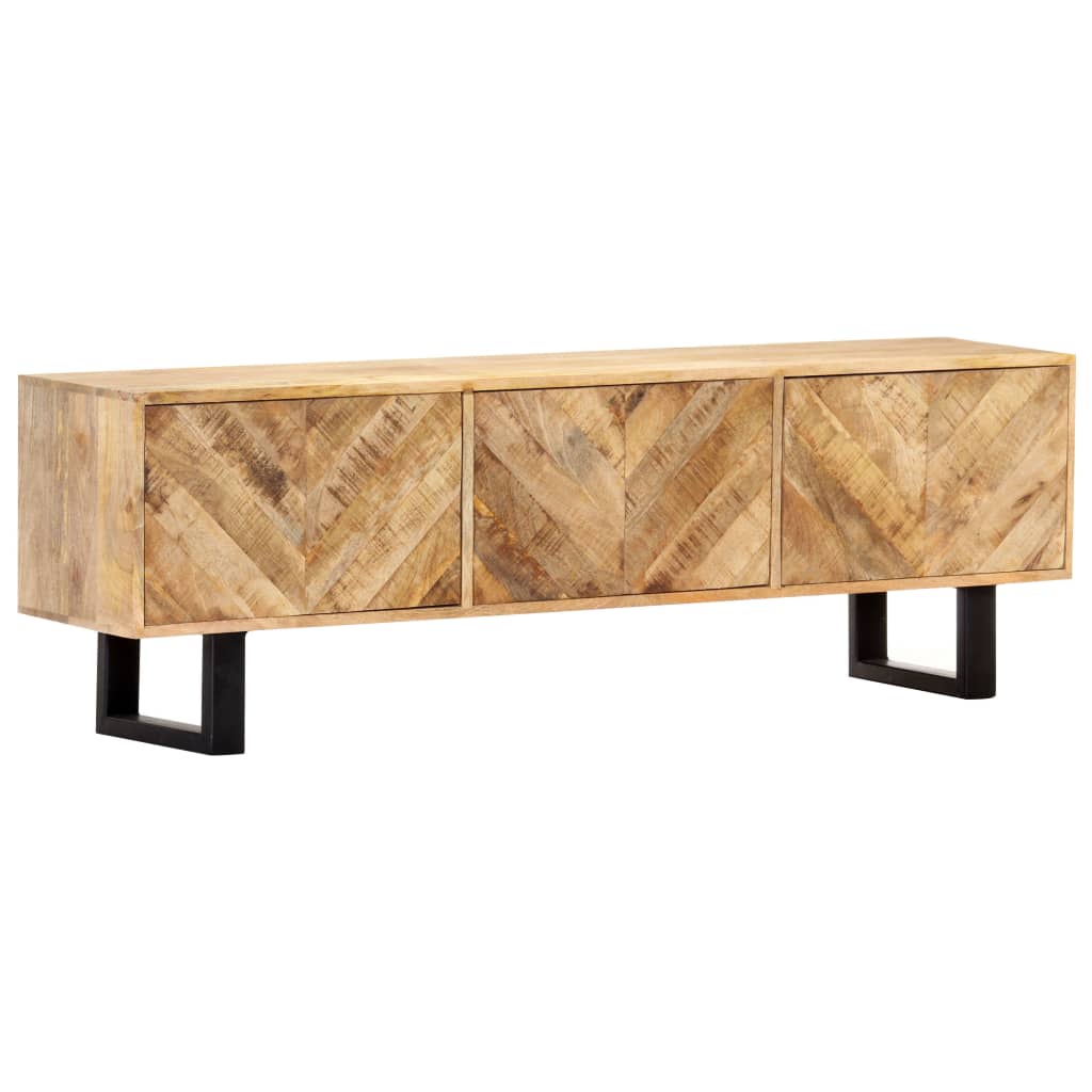 Έπιπλο Τηλεόρασης 140 x 30 x 45 εκ. από Μασίφ Ξύλο Μάνγκο
