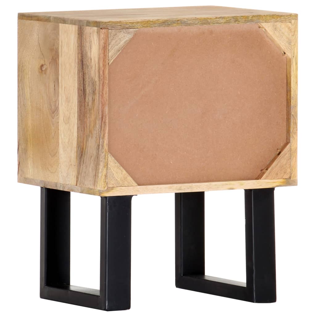 Κομοδίνο 40 x 30 x 50 εκ. από Μασίφ Ξύλο Μάνγκο - PAKOBAZAAR