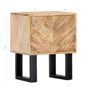 Κομοδίνο 40 x 30 x 50 εκ. από Μασίφ Ξύλο Μάνγκο - PAKOBAZAAR