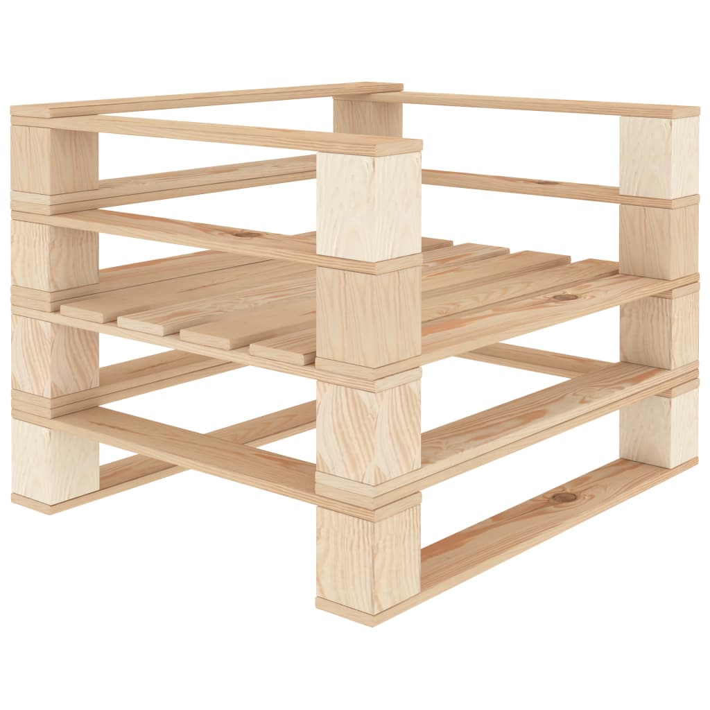 Πολυθρόνα Κήπου από Παλέτες Ξύλινη