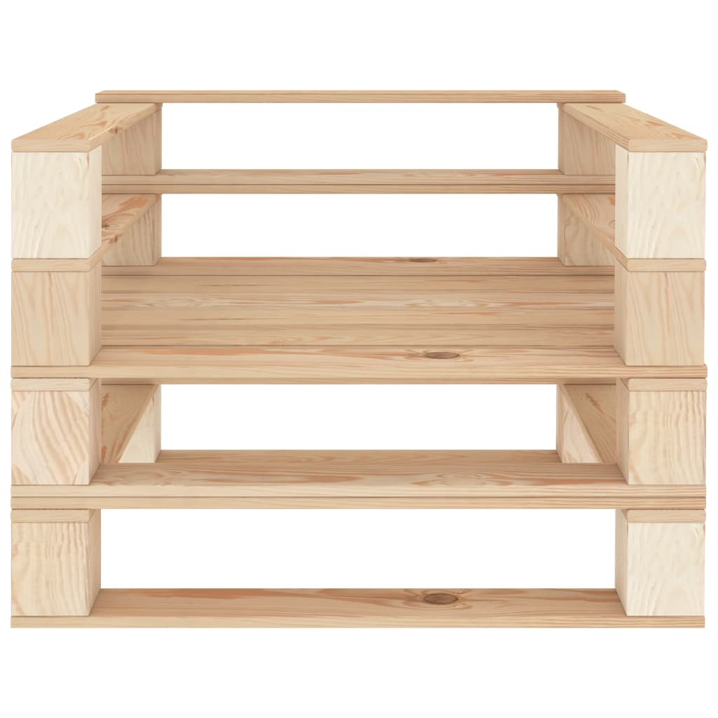 Πολυθρόνα Κήπου από Παλέτες Ξύλινη