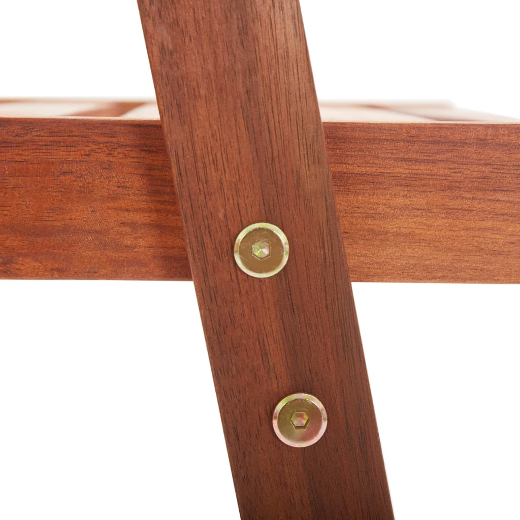 Καρέκλες Τραπεζαρίας Εξωτερικού Χώρου 6 τεμ. Μασίφ Ξύλο Ακακίας - PAKOBAZAAR