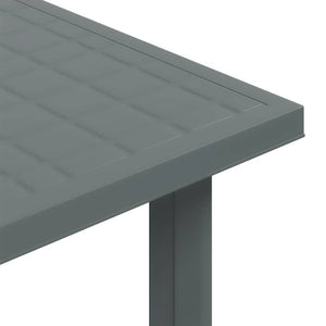 Τραπέζι Κήπου Πράσινο 80 x 75 x 72 εκ. Πλαστικό - Pakobazaar