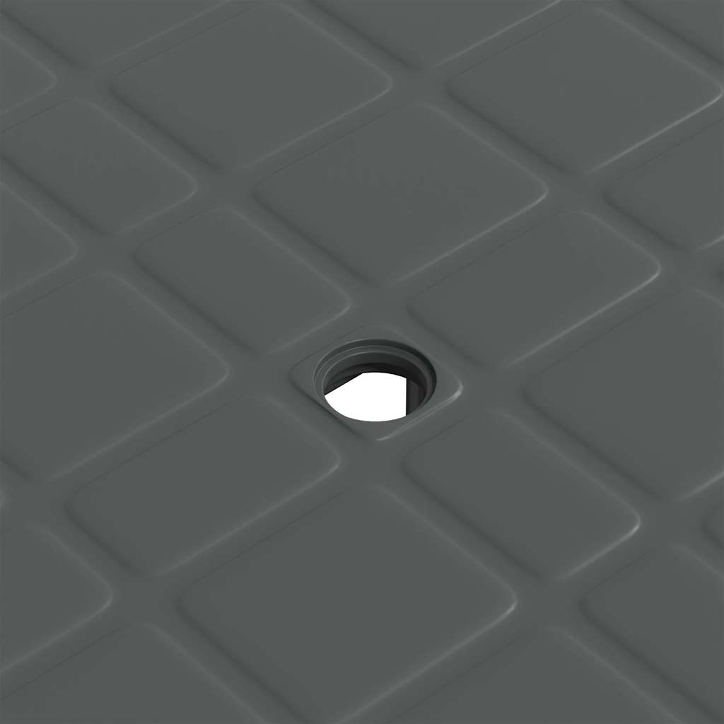 Τραπέζι Κήπου Ανθρακί 80 x 75 x 72 εκ. Πλαστικό - Pakobazaar