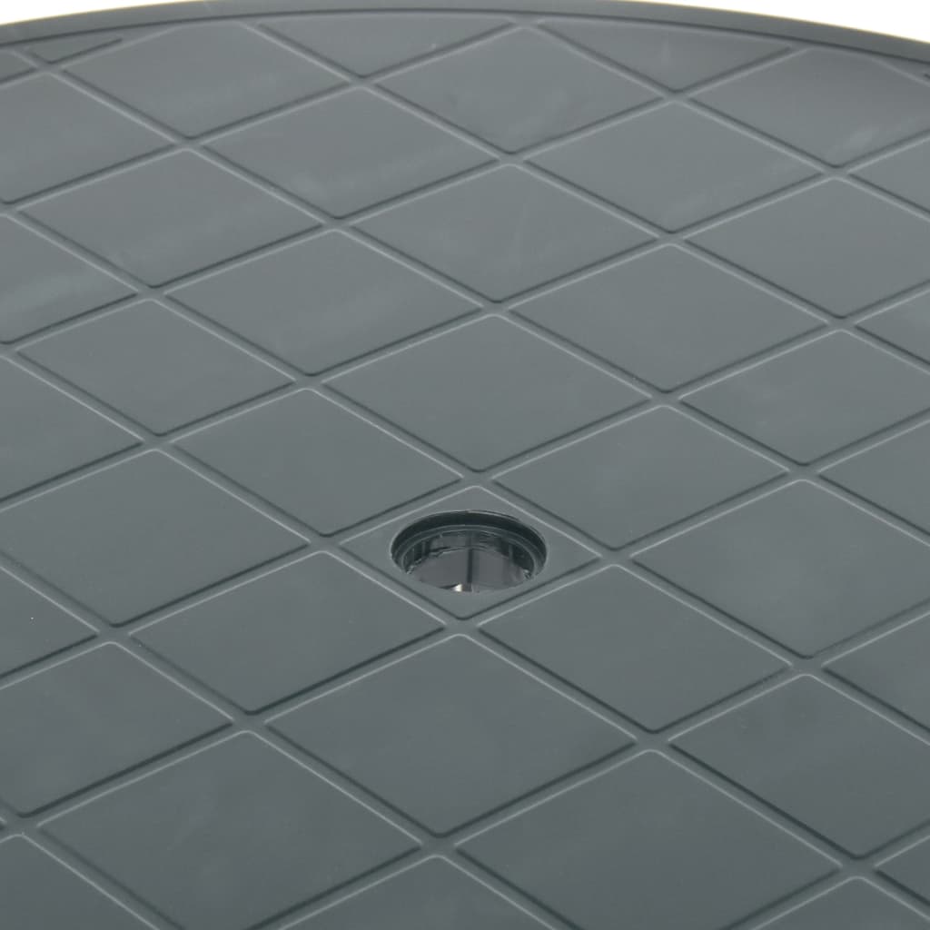 Τραπέζι Κήπου Πράσινο 89 εκ. Πλαστικό - Pakobazaar