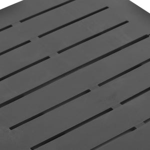 Τραπέζι Κήπου Πτυσσόμενο Ανθρακί 45 x 43 x 50 εκ. Πλαστικό