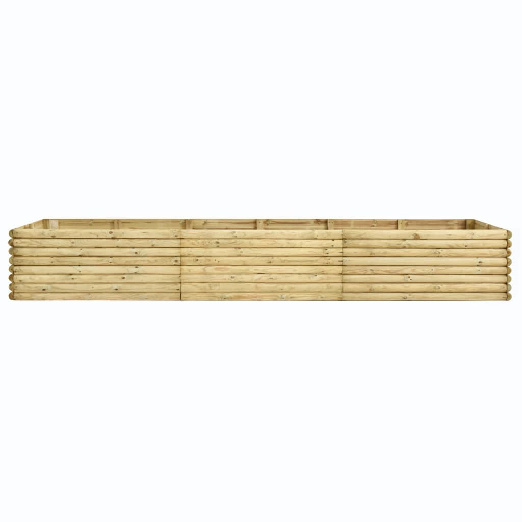 Ζαρντινιέρα Υπερυψωμένη 300x50x48 εκ/19 χιλ. Εμποτ. Ξύλο Πεύκου