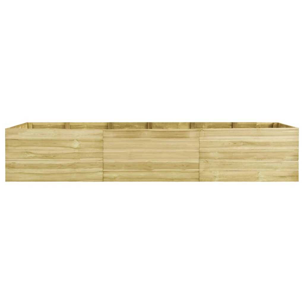 Ζαρντινιέρα Υπερυψωμένη 450x150x54 εκ. Εμποτισμένο Ξύλο Πεύκου