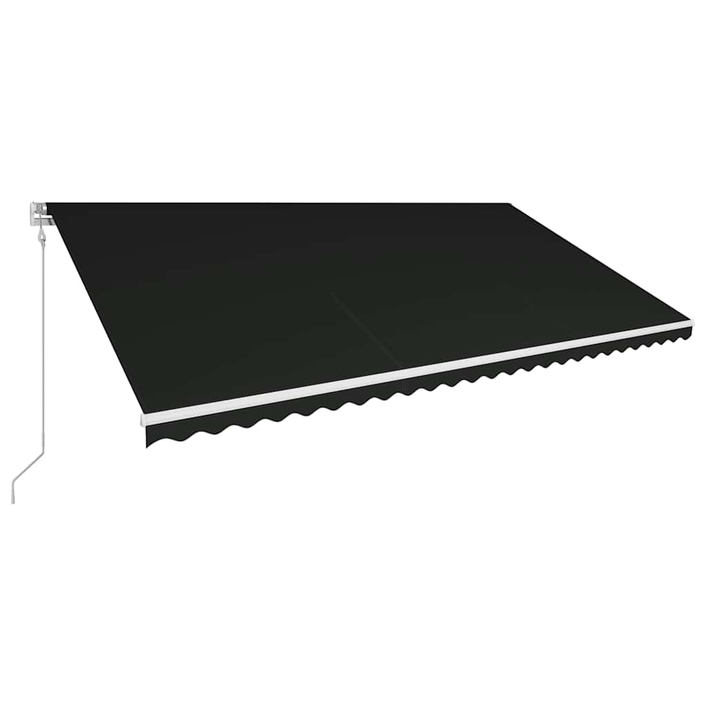 Τέντα Συρόμενη Αυτόματη Ανθρακί 600 x 300 εκ. - Pakobazaar