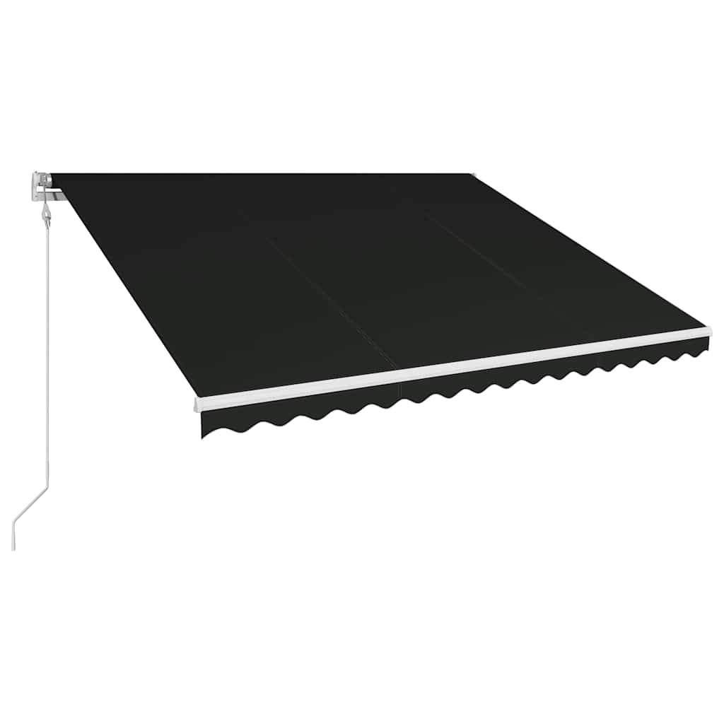 Τέντα Συρόμενη Αυτόματη Ανθρακί 450 x 300 εκ.