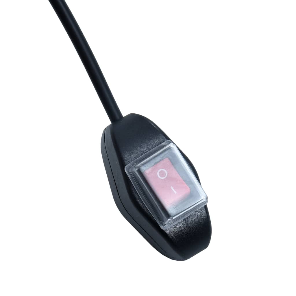 Τέντα Συρόμενη Χειροκίνητη με LED Ανθρακί 600 x 300 εκ.