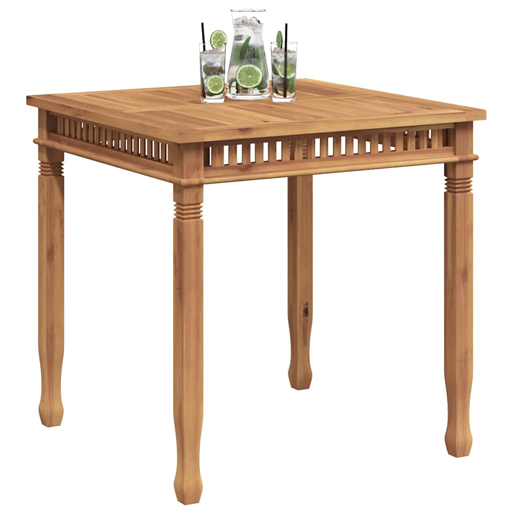 Τραπεζαρία Κήπου 80 x 80 x 80 εκ. από Μασίφ Ξύλο Teak - Pakobazaar