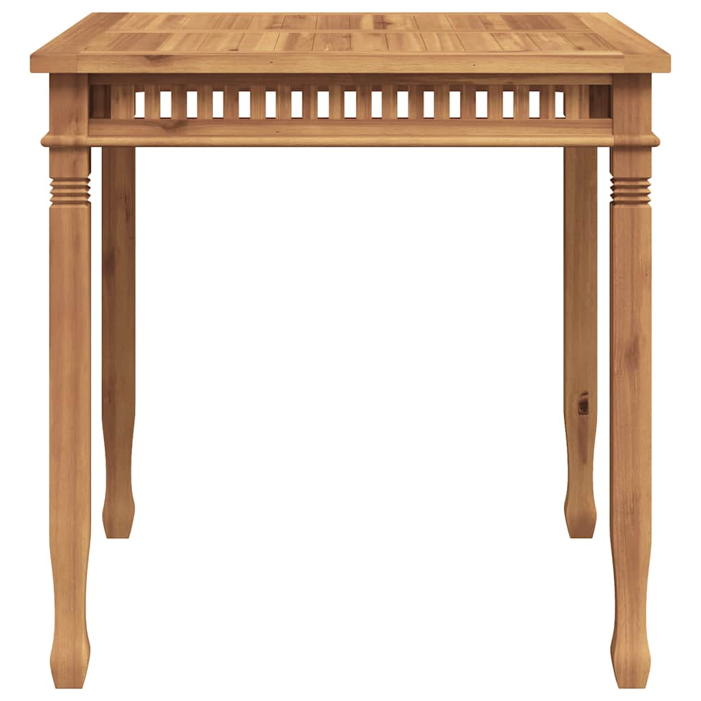Τραπεζαρία Κήπου 80 x 80 x 80 εκ. από Μασίφ Ξύλο Teak - Pakobazaar