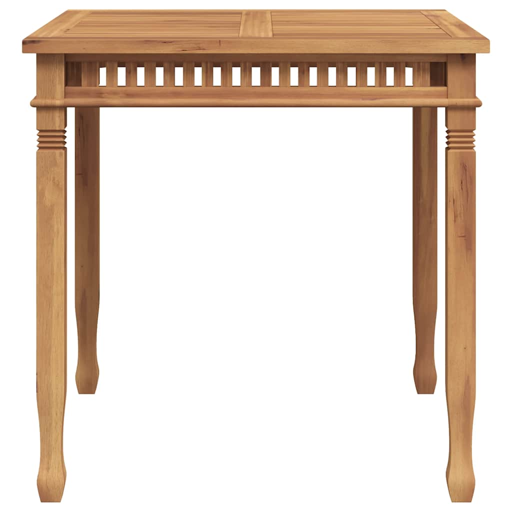 Τραπεζαρία Κήπου 80 x 80 x 80 εκ. από Μασίφ Ξύλο Teak - Pakobazaar