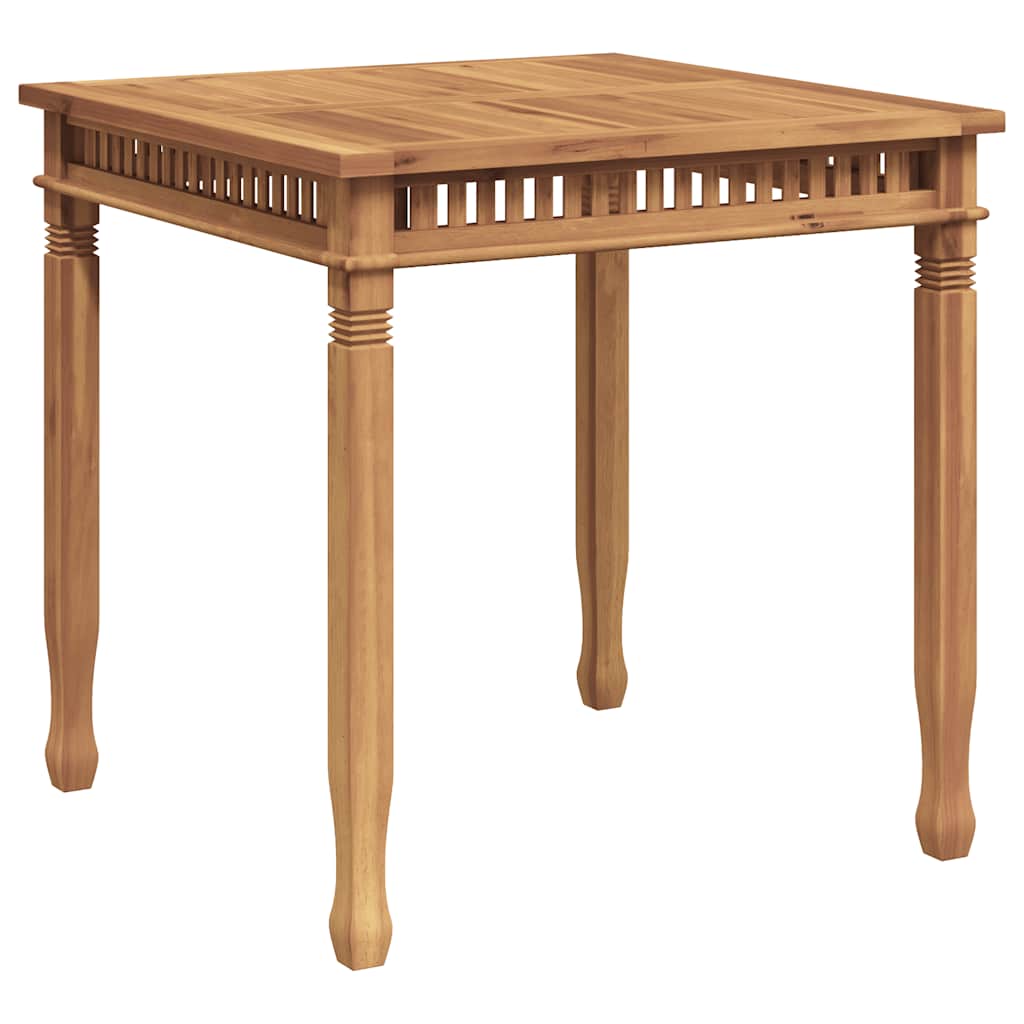 Τραπεζαρία Κήπου 80 x 80 x 80 εκ. από Μασίφ Ξύλο Teak - Pakobazaar