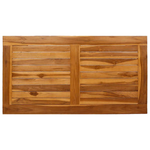 Τραπεζαρία Κήπου 120 x 65x 80 εκ. από Μασίφ Ξύλο Teak