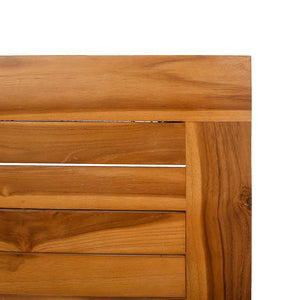 Τραπεζαρία Κήπου 120 x 65x 80 εκ. από Μασίφ Ξύλο Teak