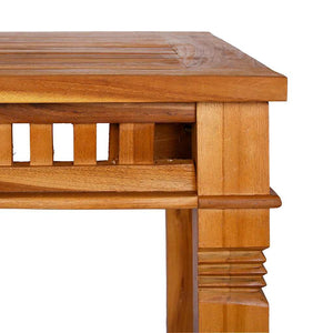 Τραπεζαρία Κήπου 120 x 65x 80 εκ. από Μασίφ Ξύλο Teak