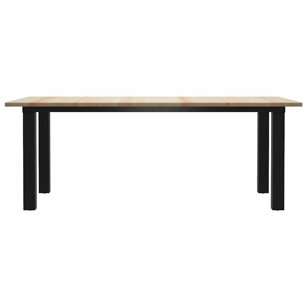 Τραπεζαρία 200 x 100 x 76 εκ. από Ξύλο Πεύκου - Pakobazaar