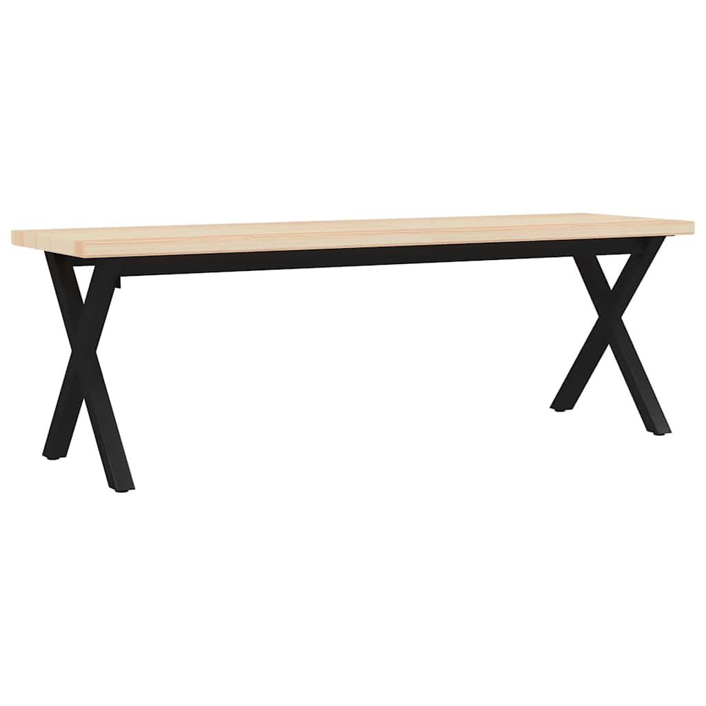 Πάγκος 135 x 40 x 45 εκ. από Ξύλο Πεύκου
