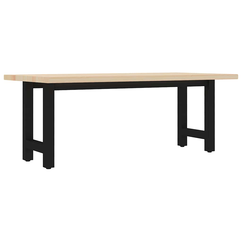 Πάγκος 115 x 40 x 45 εκ. από Ξύλο Πεύκου