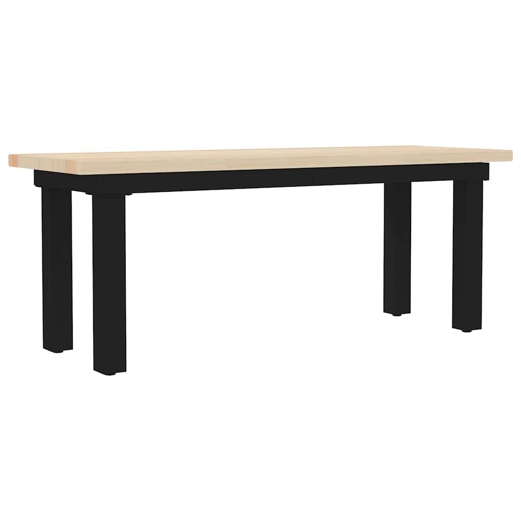 Πάγκος 115 x 40 x 45 εκ. από Ξύλο Πεύκου