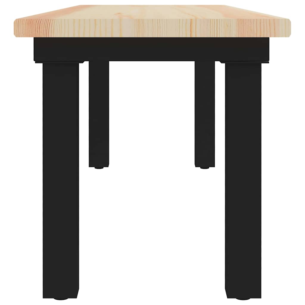 Πάγκος 155 x 40 x 45 εκ. από Ξύλο Πεύκου