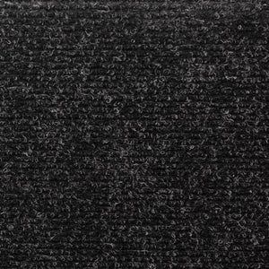 Πατάκια Σκαλιών Αυτοκόλλητα 15 τεμ. 65x21x4 εκ. Μαύρα Ορθογώνια Άκρη - PAKOBAZAAR