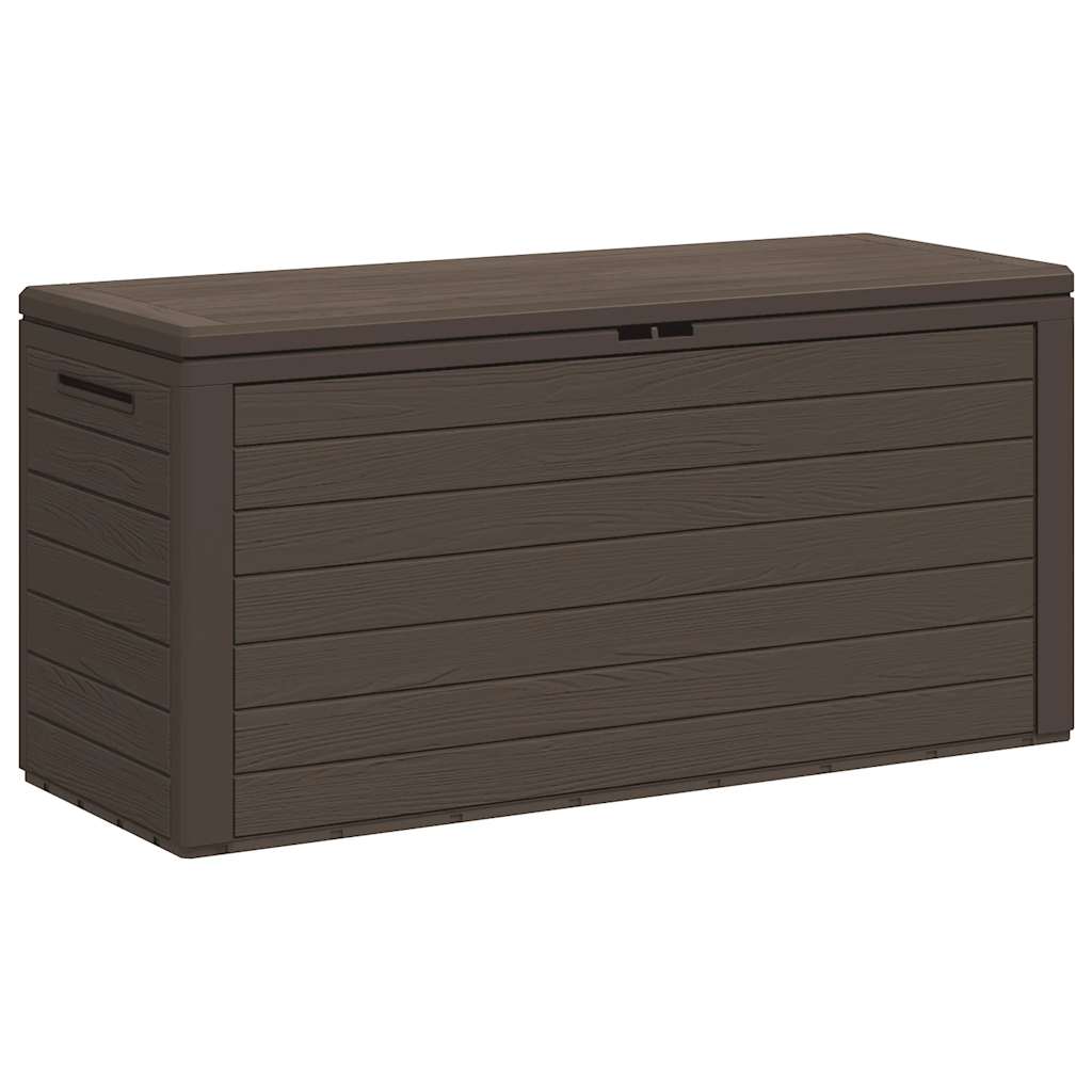 Μπαούλο Αποθήκευσης Κήπου Καφέ 116 x 44 x 55 εκ. - Pakobazaar