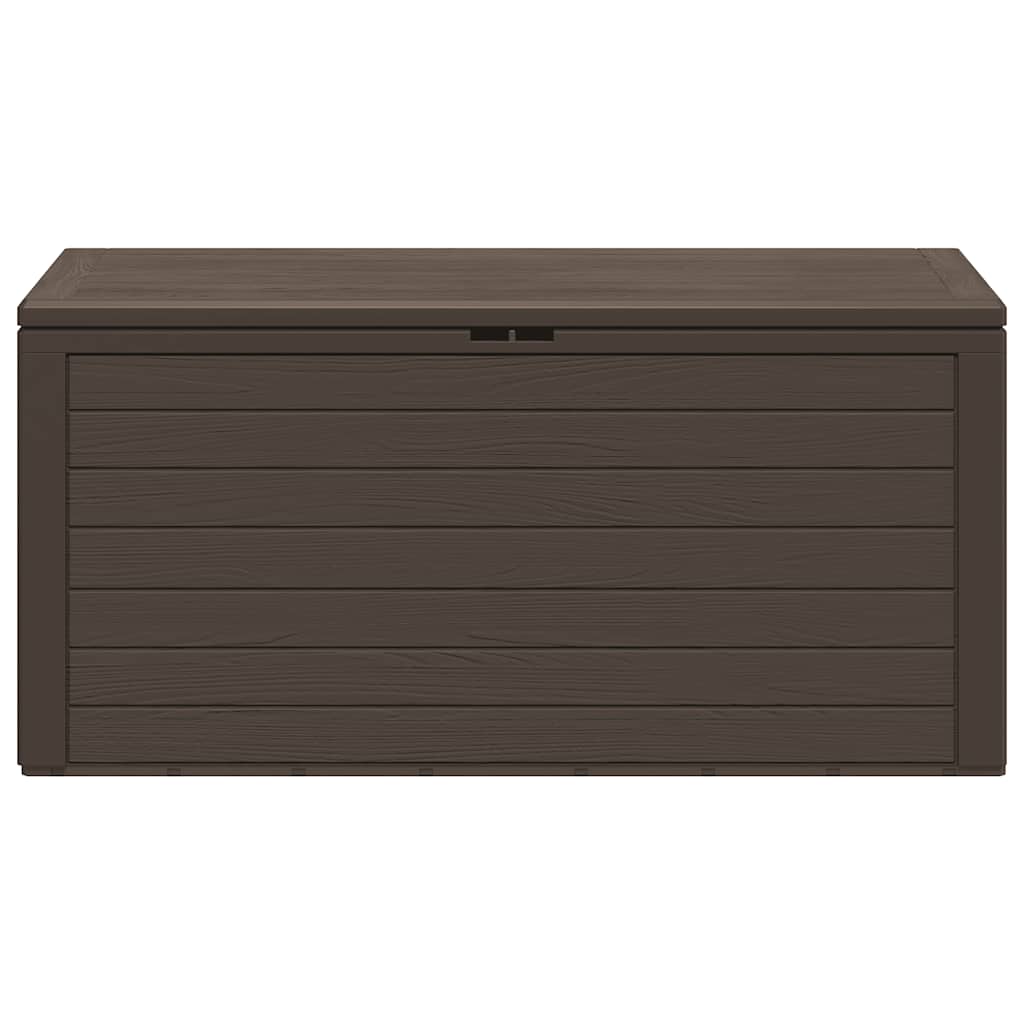 Μπαούλο Αποθήκευσης Κήπου Καφέ 116 x 44 x 55 εκ. - Pakobazaar