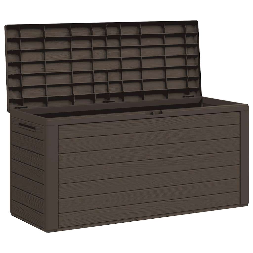 Μπαούλο Αποθήκευσης Κήπου Καφέ 116 x 44 x 55 εκ. - Pakobazaar