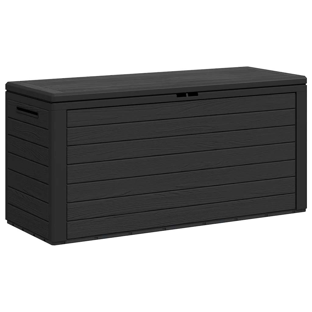 Μπαούλο Αποθήκευσης Κήπου Ανθρακί 116 x 44 x 55 εκ.